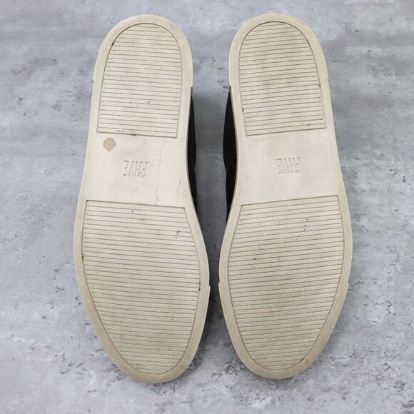 FRYE Ivy Low Womens Size 8M US Dark Brown Snake Embossed Leather Shoes Sneakers‎ - Picture 13 of 13